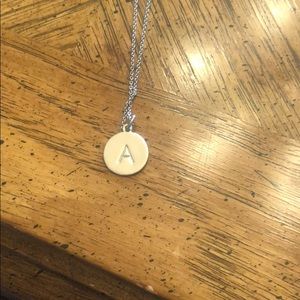 Kate Spade initial A necklace